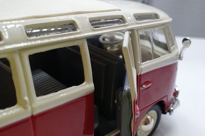 VW Volkswagen Camper Van Samba  1:25 Scale