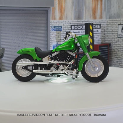 Harley-Davidson FLSTF Street Stalker 2000 1:18 Scale Model