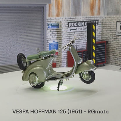 Vespa HOFFMANN 125 1951 1:18 Scale Scooter