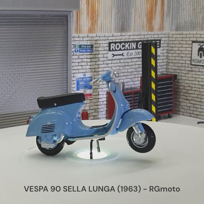 Vespa 90 SELLA LUNGA - 1963 1:18 Scale Scooter